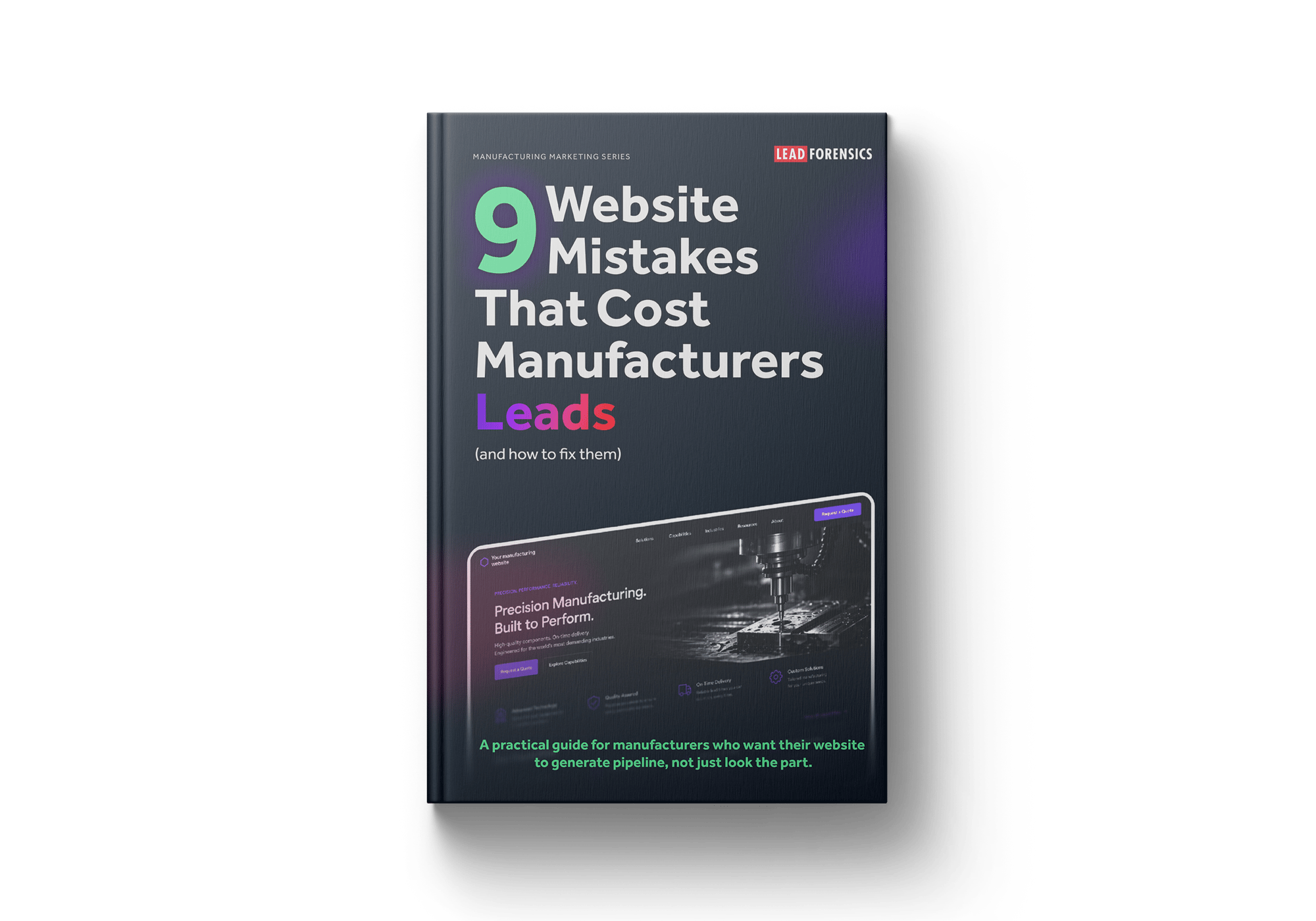 Book Mockup 9 website mistakes